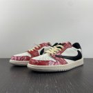 Dunks Low “Scrap Red” Custom SB Travis Scott