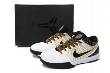 Kobe 4 Protro White Black Del Sol
