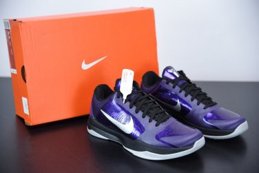 Kobe 5 Ink Metallic Sier Black
