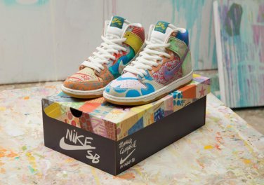 SB Dunk High Thomas Campbell What the Dunk