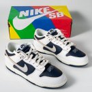 SB Dunk Low HUF New York City Navy