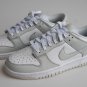 SB Dunk Low White Grey