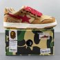 A Bathing Ape Bape Sta Low Beige Red