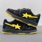 A Bathing Ape Bape Sta Low Black Yellow