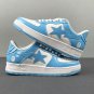 A Bathing Ape Bape Sta Low Blue White