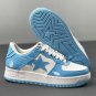 A Bathing Ape Bape Sta Low Blue White