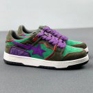 A Bathing Ape Bape Sta Low Green Purple