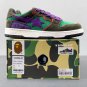 A Bathing Ape Bape Sta Low Green Purple