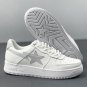 A Bathing Ape Bape Sta Low White Grey