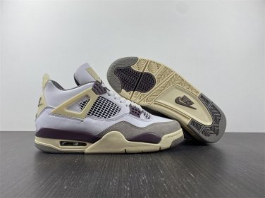 A Ma Maniere X Air  4 White Medium Grey Violet Ore