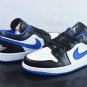 Air  1 Low Black Game Royal Metallic Platinum
