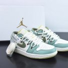 Air  1 Low Sail White Oil Green