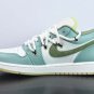 Air  1 Low Sail White Oil Green