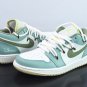Air  1 Low Sail White Oil Green