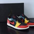 Air  1 Low SE Black Multi-Color