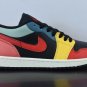 Air  1 Low SE Black Multi-Color