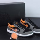Air  1 Low SE Light Graphite Vivid Orange