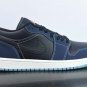 Air  1 Low Snakeskin Black White Midnight Navy FJ5478-010