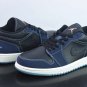 Air  1 Low Snakeskin Black White Midnight Navy FJ5478-010