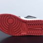 Air  1 Mid Gym Red Black Toe