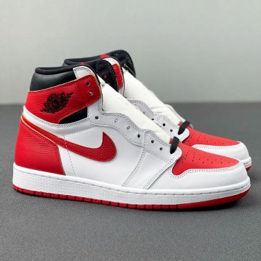 Air  1 Retro High Heritage White Red