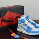 Air  1 Retro High Off-White University Blue
