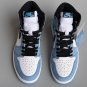 Air  1 Retro High White University Blue Black