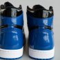 Air  1 Royal Blue Black Patent