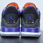 Air  3 Retro Black Court Purple