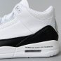 Air  3 Retro Fragment White Black