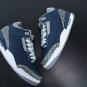 Air  3 Retro Georgetown Midnight Navy Cement Grey
