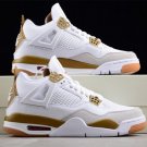 Air  4 League White Earth Yellow Unisex Sneaker