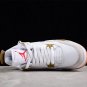 Air  4 League White Earth Yellow Unisex Sneaker