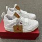Air  4 Retro Levi's White