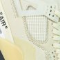 Air  4 Retro Off-White Sail