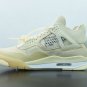 Air  4 Retro Off-White Sail