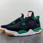 Air  4 Retro SB Black & Green Unisex Sneaker