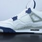 Air  4 Retro White Midnight Navy
