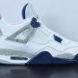Air  4 Retro White Midnight Navy