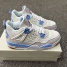 Air  4 White Light Blue Sneaker For Men And Women