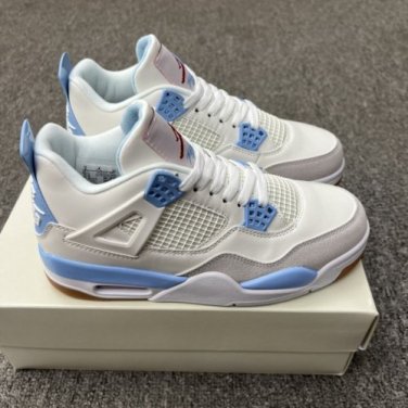 Air  4 White Light Blue Sneaker For Men And Women