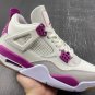 Air  4 White Purple