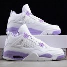Air  4 White Purple Oreo Sneaker
