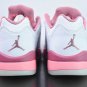 Air  5 Retro Low Crafted For Her Desert Berry