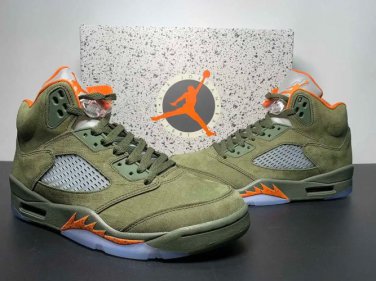 Air  5 Retro Olive