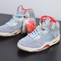 Air  5 Retro Trophy Room Ice Blue