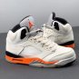 Air  5 White Orange