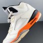 Air  5 White Orange