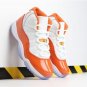 Air  11 &acirc;��florida Gators&acirc;�� White Orange Sneakers