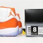 Air  11 &acirc;��florida Gators&acirc;�� White Orange Sneakers